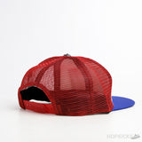 LA Chrome Hearts CH Trucker White Red Blue Cap - Photo 2