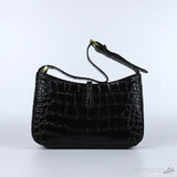 YSL Crocodile Texture Hobo Bag - Photo 3
