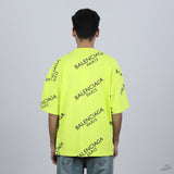 Balenciaga 22 Paris Oversized Neon T-Shirt (Economy Batch) - Photo 4