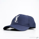 YSL Monogram Navy Cap - Photo 1