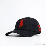 Polo 3 Logo Black Cap - Photo 1