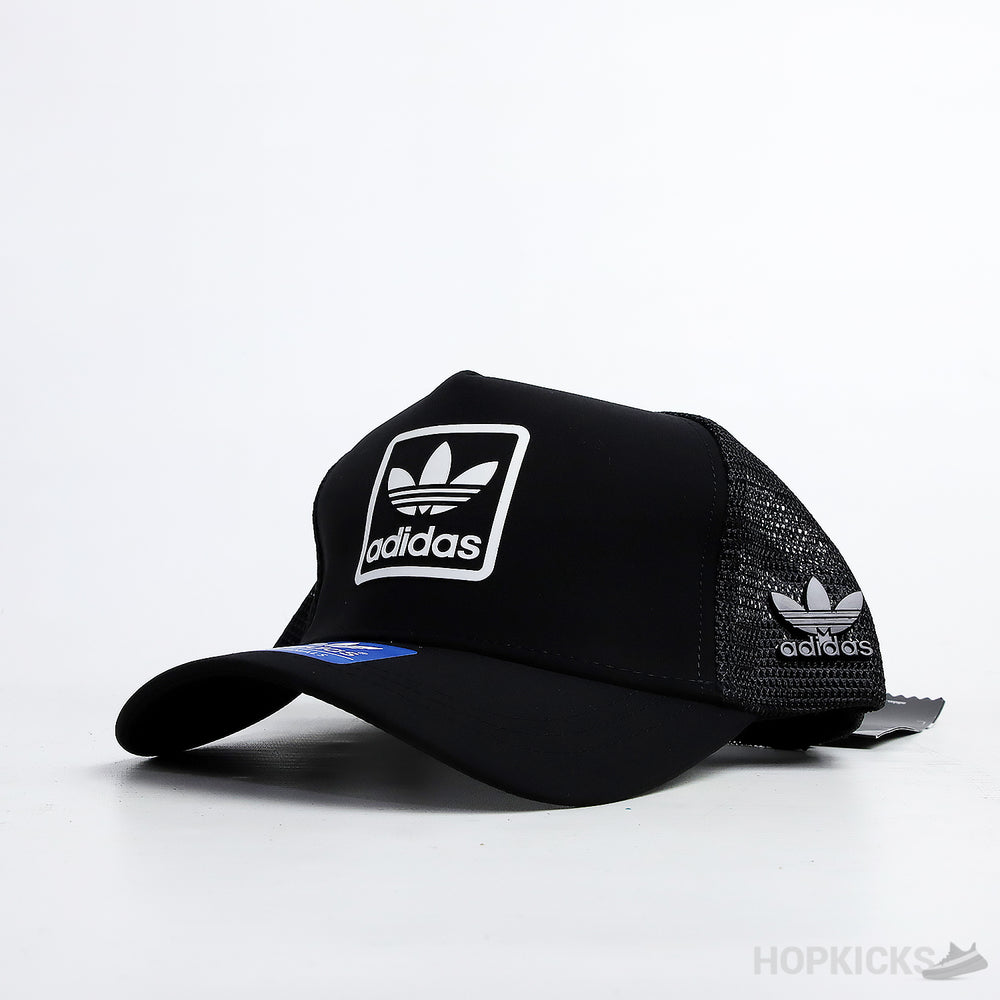 Adidas Black Trucker Cap