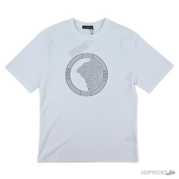 Versace Printed White T-Shirt (Imported Premium Finish)