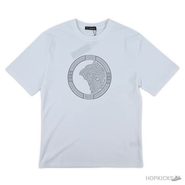 Versace Printed White T-Shirt (Imported Premium Finish)