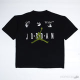 Off White x Air Jordan Black T-Shirt (Minor Defect) - Photo 2