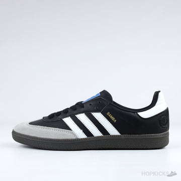 Adidas Samba Black Grey Suede (Premium Batch)