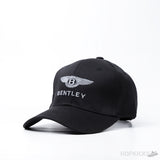 Bentley Car Logo Hat Twill Baseball Black Cap - Photo 1