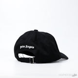 Palm Angels Baseball Featuring White Logo Black Cap - Photo 2