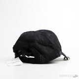 Bale*ciaga BB Red Logo Distressed Baseball Cap - Photo 2