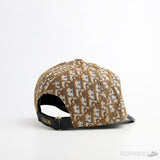 Dior Logo Olique Baseball Brown Cap - Photo 2