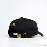 NY New Era Black Yellow Logo Black Cap - Photo 2