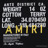 AMIRI Military Specs Black T-Shirt - Photo 3