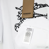 Burberry Horse Logo White T-Shirt - Photo 4