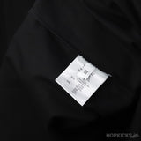 Pr*da Logo Chest Pocket T-shirt Black - Photo 4