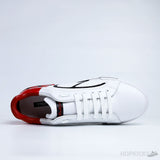 D&G White Red Portofino Sneakers - Photo 6