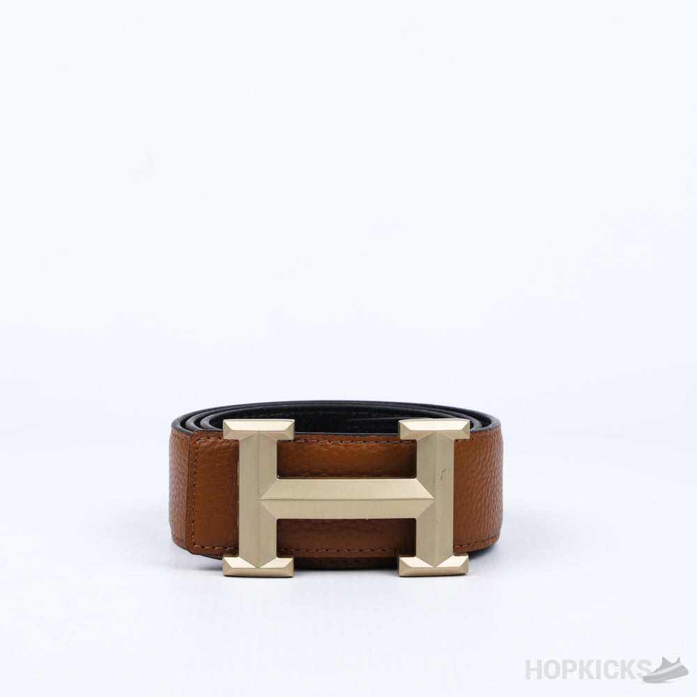 Hermes Silver H 2 Belt