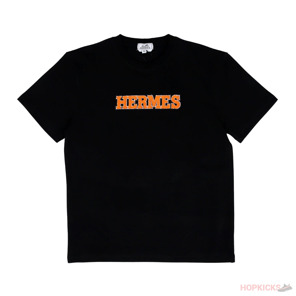 HERMES Black Tee