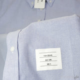 Thom Browne Grosgrain Arm Band Solid Poplin Dress Shirt - Photo 4