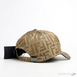 Fendi Roma "Bag bugs eyes" Brown Cap - Photo 2