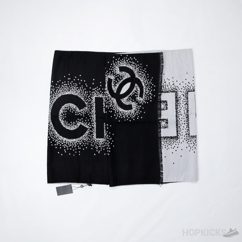 Chanel Fashion Camellia Reversible Shawl