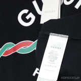 Gucci Logo Washed Print Black T-shirt - Photo 4