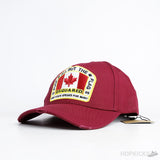 Dsquared2 Canadian Flag Red Baseball Cap - Photo 1