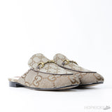 Gucci Princetown Slippe Jumbo GG Camel Canvas (Dot Perfect) - Photo 7
