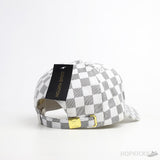 LV Gold Logo White Cap - Photo 2