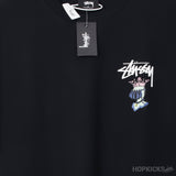Stussy Knowledge Is King Black T-Shirt - Photo 2