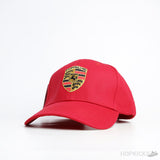 Porsche Crest Red Cap - Photo 1