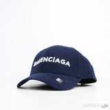 Balenciaga Navy Blue Cap - Photo 1