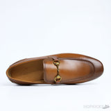 Gucci Jordaan Leather Loafer Brown - Photo 6