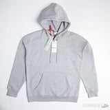 Off-White Virgil Abloh Melange Gray Diag Tab Hoodie - Photo 2