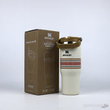 Classic Iceflow Flip Straw Tumbler Cream Mesh (887mL) (Premium Batch) - Photo 3