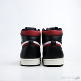 Air Jordan 1 Retro High Black Gym Red (Dot Perfect) - Photo 8