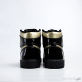 Air Jordan 1 Retro High Black Metallic Gold (Dot Perfect) - Photo 8