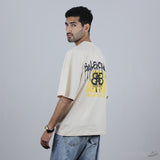 Bale*ciaga Skin T-Shirt Yellow Print (Economy Batch) - Photo 3