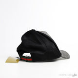Gucci Tigers Print GG Supreme Baseball Grey Cap - Photo 2
