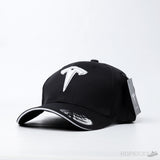 Tesla White Logo Black Cap - Photo 1