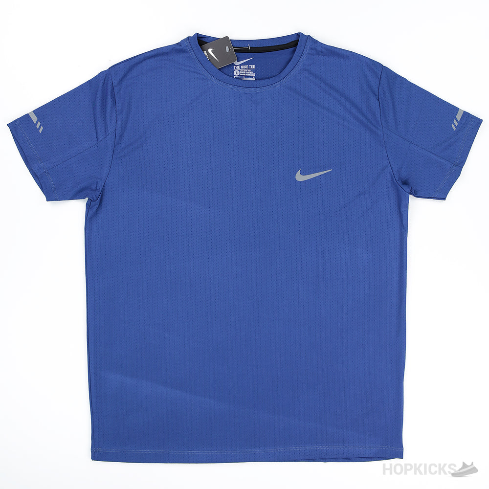 Nike Dark Blue Dry-Fit Sports Shirt