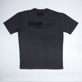 Essential Back Logo Charcoal T-Shirt - Photo 2