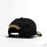 Dsquared2 Icon Logo Yellow Black Cap - Photo 2