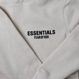 Fear of God Essentials Hoodie 'Buttercream' (Kids) - Photo 7