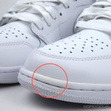 Air Jordan 1 High White Platinum (Premium Batch) (Yellow Spots) - Photo 1