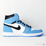 Air Jordan 1 Retro High White University Blue Black - Photo 5