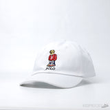 Ralph Lauren White Polo Bear Cap - Photo 1