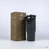 Classic Iceflow Flip Straw Tumbler Charcoal (887mL) (Premium Batch) - Photo 3