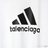 Adidas X Balenciaga White T-Shirt - Photo 5