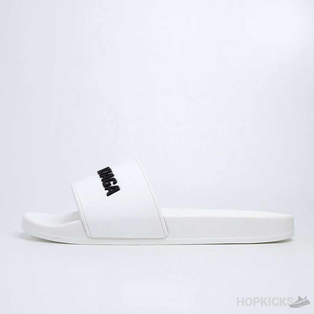 Balenciaga Pool Slide White