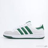 Team Court Trainers White Green Grey - Photo 1
